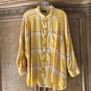 Yellow Flannel Shirt